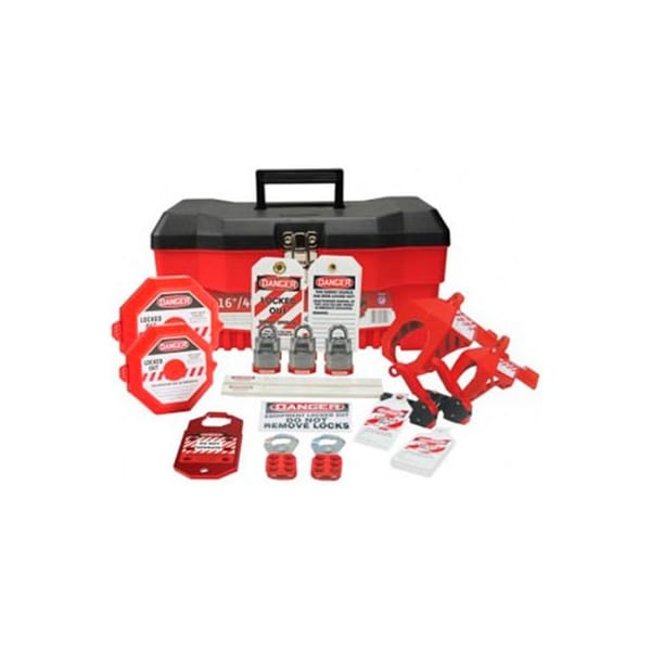 Accuform Accuform KSK236 Stopout Standard Plus Lockout Kit, Plastic KSK236 - main